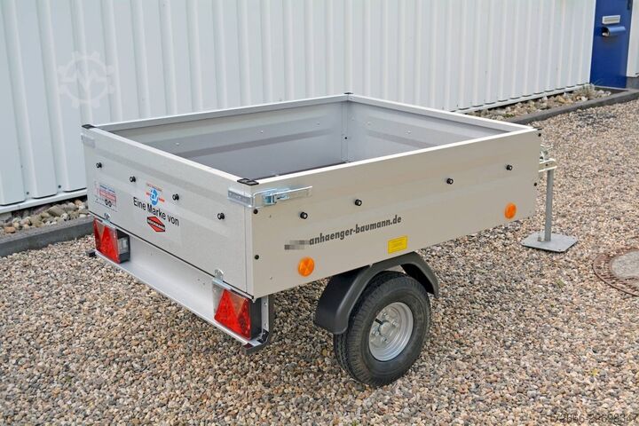Flatbed trailer TPV Trailers | BÖCKMANN HL-EU0 132X107X35CM 650KG HOCHLADER