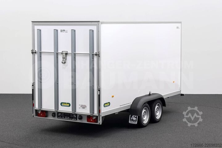 Box trailer Unsinn UKU 421719-26-14 | RAMPE 426X175X194CM 2600KG KOFFERANHÄNGER