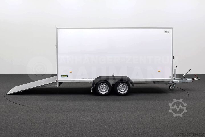 Box trailer Unsinn UKU 421719-26-14 | RAMPE 426X175X194CM 2600KG KOFFERANHÄNGER