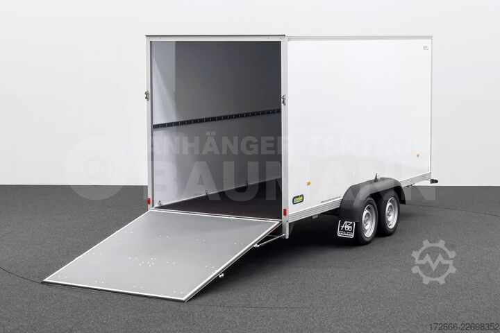 Box trailer Unsinn UKU 421719-26-14 | RAMPE 426X175X194CM 2600KG KOFFERANHÄNGER