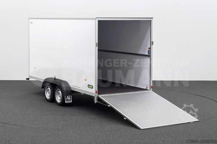 Box trailer Unsinn UKU 421719-26-14 | RAMPE 426X175X194CM 2600KG KOFFERANHÄNGER