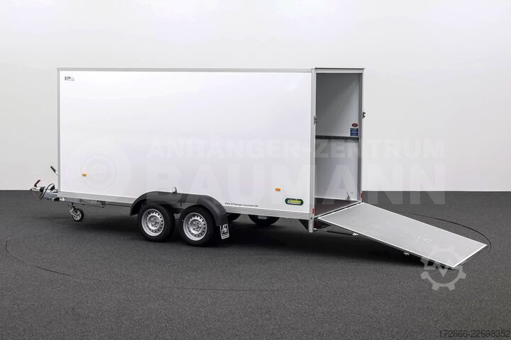 Box trailer Unsinn UKU 421719-26-14 | RAMPE 426X175X194CM 2600KG KOFFERANHÄNGER