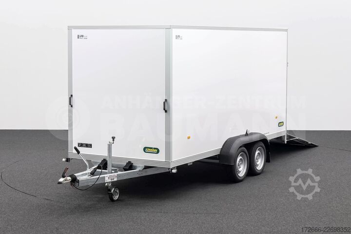 Box trailer Unsinn UKU 421719-26-14 | RAMPE 426X175X194CM 2600KG KOFFERANHÄNGER