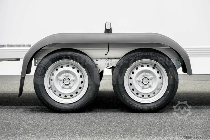 Box trailer Unsinn UKU 421719-26-14 | RAMPE 426X175X194CM 2600KG KOFFERANHÄNGER