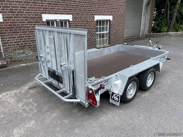 Heavy equipment trailer Variant 3516 B3 | MAXI LOAD | RAMPE 300X162CM 3500KG BAUMASCHINENANHÄNGER | BEAVERTAIL