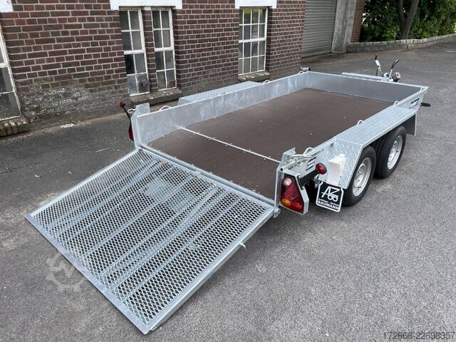 Heavy equipment trailer Variant 3516 B3 | MAXI LOAD | RAMPE 300X162CM 3500KG BAUMASCHINENANHÄNGER | BEAVERTAIL
