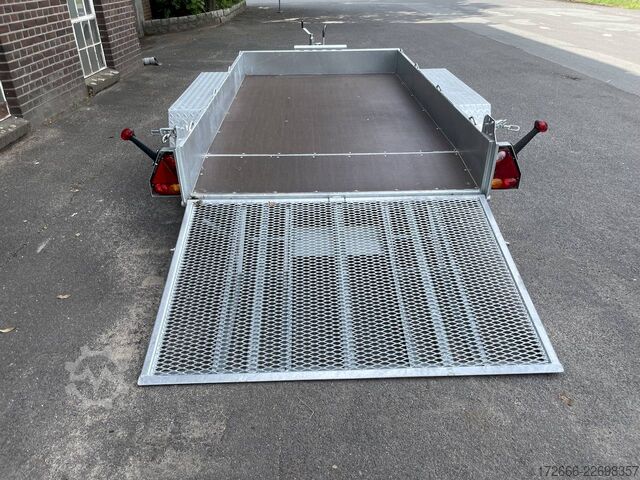 Heavy equipment trailer Variant 3516 B3 | MAXI LOAD | RAMPE 300X162CM 3500KG BAUMASCHINENANHÄNGER | BEAVERTAIL