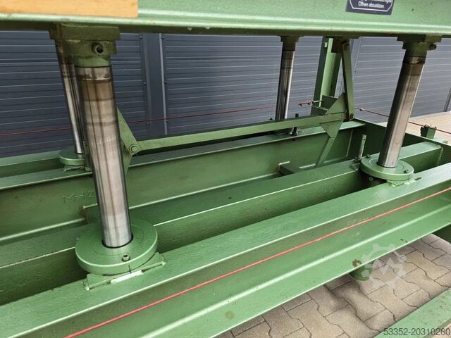 Veneer press Buerkle 