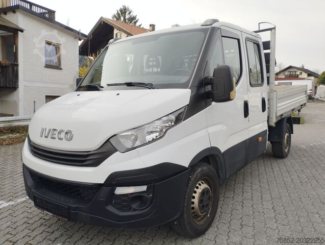 Transporter with suitcase Iveco Daily 35S12 Kipper Doppelkabine Klima