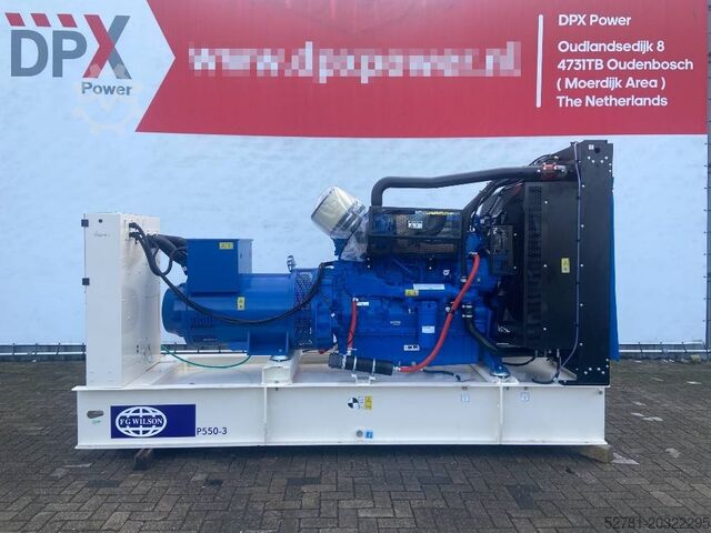 Generator set FG Wilson P550-3 - 550 kVA Open Genset - DPX-16020-O