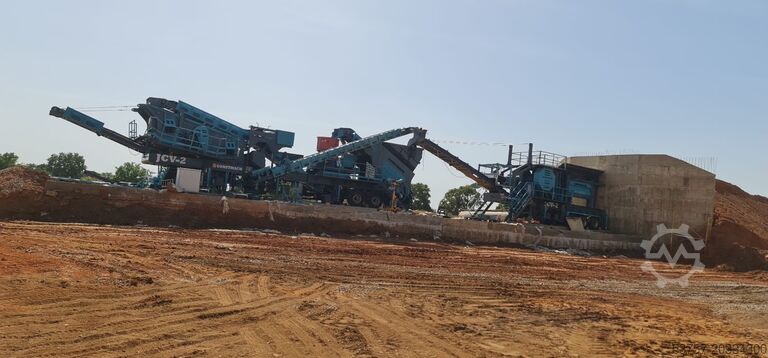 Brechanlagen Constmach Mobile Rock Crushing Plant Mobile stone crushing plant 120-150 tph