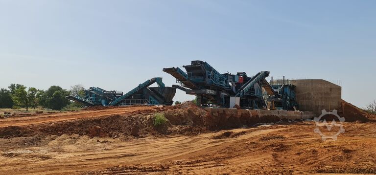 Brechanlagen Constmach Mobile Rock Crushing Plant Mobile stone crushing plant 120-150 tph