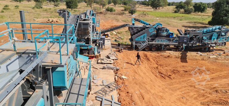 Brechanlagen Constmach Mobile Rock Crushing Plant Mobile stone crushing plant 120-150 tph