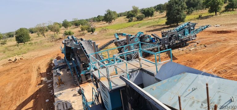 Brechanlagen Constmach Mobile Rock Crushing Plant Mobile stone crushing plant 120-150 tph