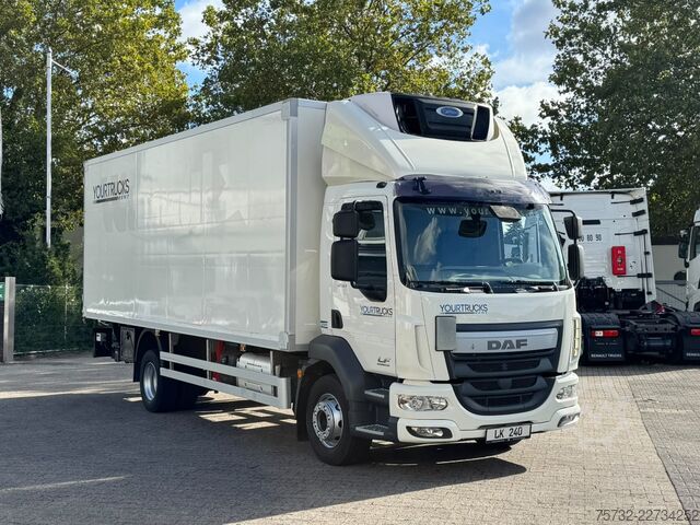 Kühlkoffer-LKW Daf LF 250 E6  Carrier Supra Strom Tür + LBW Kamera