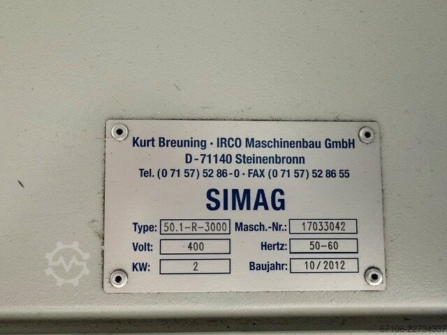 Bar feeder IRCO Simag 50.1R - 3000