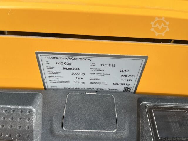Electric Pallet Truck Jungheinrich EJEC20