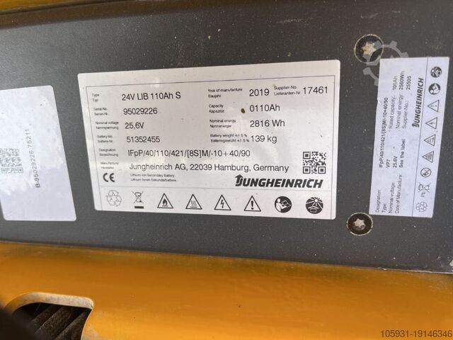 Electric Pallet Truck Jungheinrich EJEC20