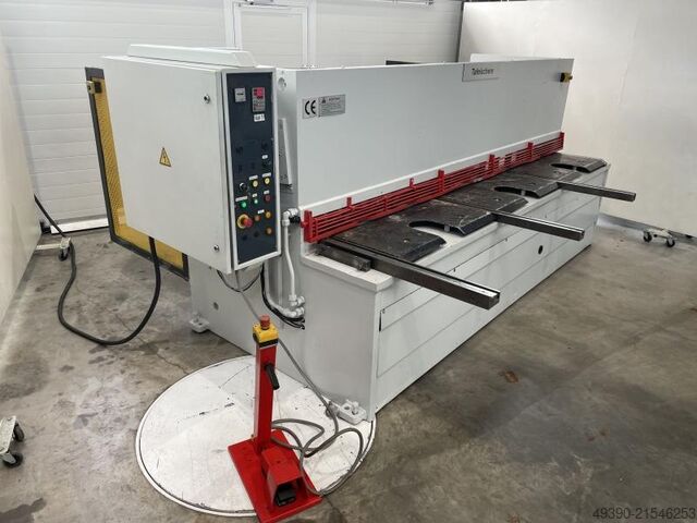 Hydr. Tafelschere, Schwingschnitt-Tafelblechschere, Tafelblechschere, Blechtafelschere BAYKAL HGL 3100 x 8