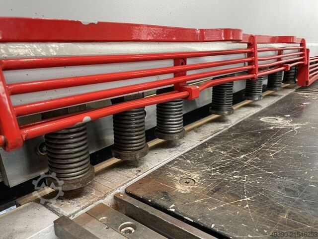 Hydr. Tafelschere, Schwingschnitt-Tafelblechschere, Tafelblechschere, Blechtafelschere BAYKAL HGL 3100 x 8