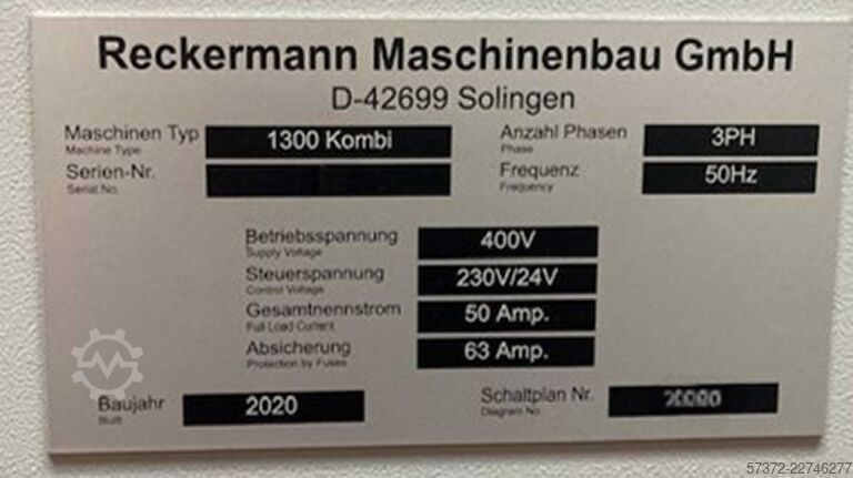 Universal-Fräsmaschine RECKERMANN 1300 Kombi
