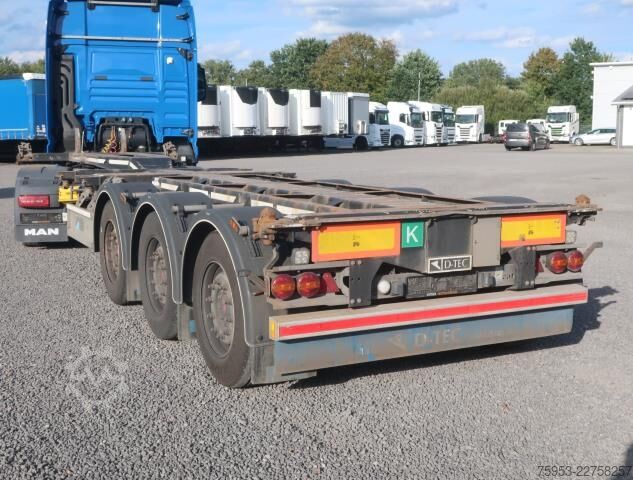 Swap body semitrailer D-Tec VCC-01/FT-LS-S Flexitrailer Mittelausschub ADR