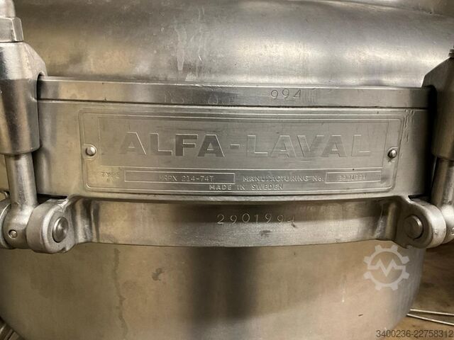 1994 Alfa Laval MRPX 214-74T Separator Alfa Laval MRPX 214-74T