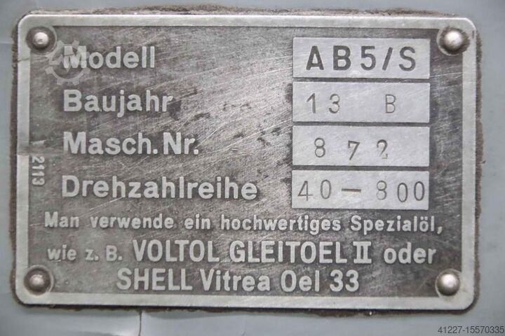 Standbohrmaschine MK5 Alzmetall AB5/S