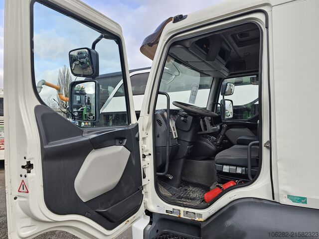 LKW mit Kofferaufbau Volvo FL 240 4x2 14Tons Hebebühne Blatt/Luft