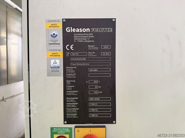 Zahnrad Power Skiving Maschine Gleason-Pfauter 300 PS