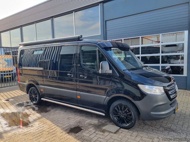 Lieferwagen Doppelkabine Mercedes-Benz Sprinter 314 CDI L2H1 DC 5 Zits Huif Euro 6