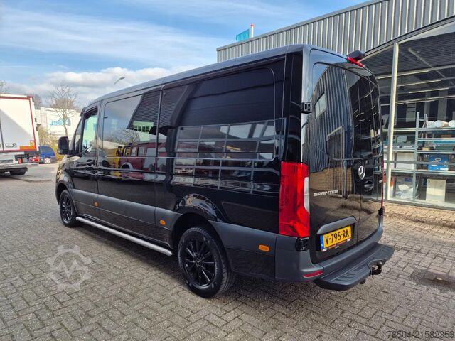 Lieferwagen Doppelkabine Mercedes-Benz Sprinter 314 CDI L2H1 DC 5 Zits Huif Euro 6