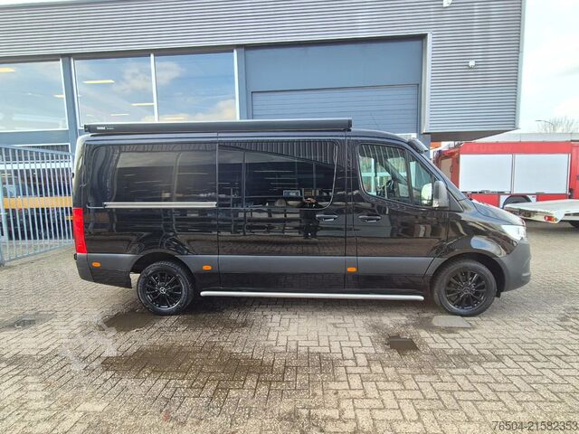Lieferwagen Doppelkabine Mercedes-Benz Sprinter 314 CDI L2H1 DC 5 Zits Huif Euro 6