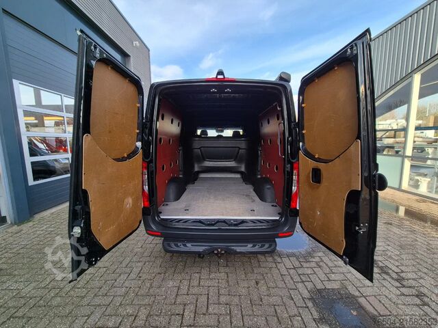 Lieferwagen Doppelkabine Mercedes-Benz Sprinter 314 CDI L2H1 DC 5 Zits Huif Euro 6