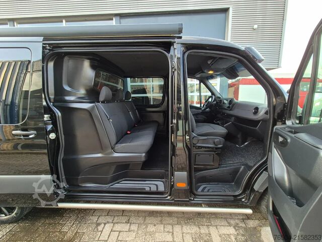 Lieferwagen Doppelkabine Mercedes-Benz Sprinter 314 CDI L2H1 DC 5 Zits Huif Euro 6