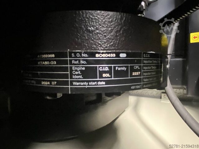 Aggregat Cummins KTA50-G3 - 1375 kVA Generator - DPX-18819