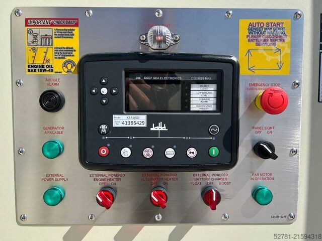 Generator set Cummins KTA50-G3 - 1375 kVA Generator - DPX-18819