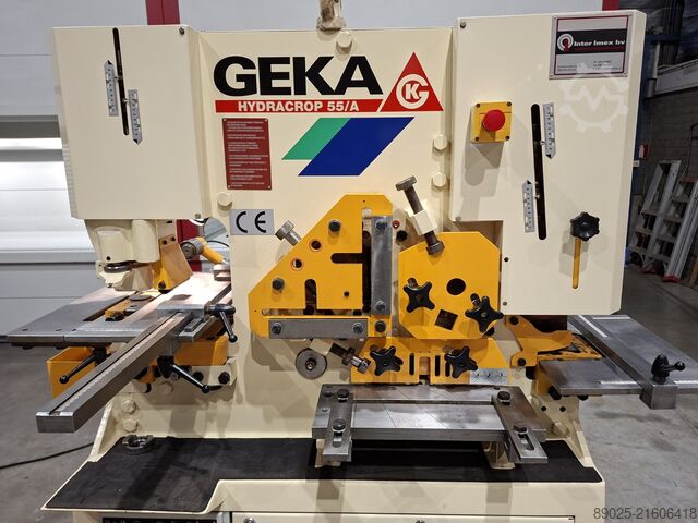 Profile steel shear punch and cut machine GEKA 