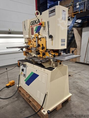 Profile steel shear punch and cut machine GEKA 