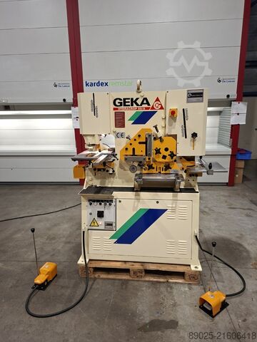 Profile steel shear punch and cut machine GEKA 