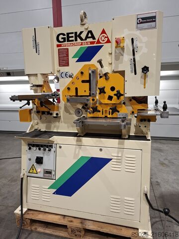 Profile steel shear punch and cut machine GEKA 