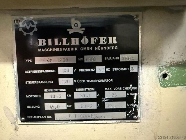 Billhöfer KM 1200  