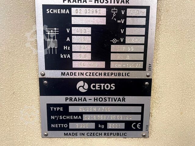 Cylindrical grinding machine Cetos BU 25 H