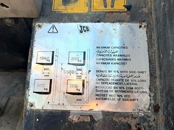 Front loader forklift JCB 926