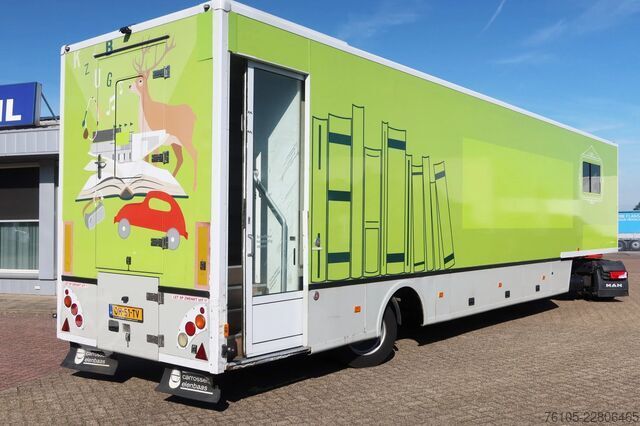 System Trailer PRSH 10TRI PRSH10TRI Bibliotheek, race, camper trailer + MAN TGL 15.290 System Trailer PRSH 10TRI PRSH10TRI Bibliotheek, race, camper ...