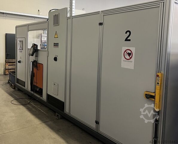 Robot welding cell with rotary table KUKA + Dalex + HS KR 150 R2700 extra +