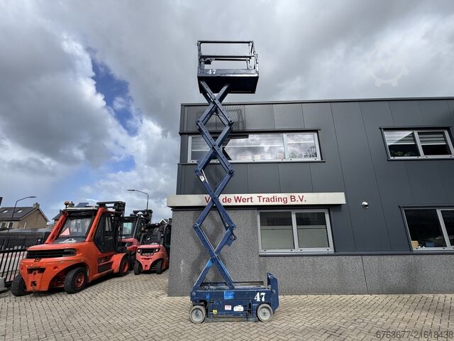 Genie GS1532 Scherenarbeitsbühne SCISSOR, 8 m Arbeitshöhe, Baujahr 2007 GENIE GS1532 schaarhoogwerker SCISSOR  8M Werkhoogte 2007