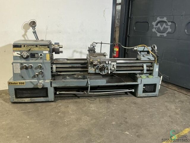 Horizontal lathes  Ernault Cholet 550 1981 Ernault Somua Cholet 550