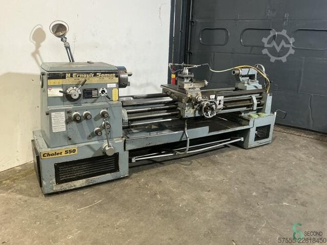 Horizontal lathes  Ernault Cholet 550 1981 Ernault Somua Cholet 550