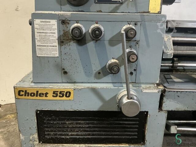 Horizontal lathes  Ernault Cholet 550 1981 Ernault Somua Cholet 550